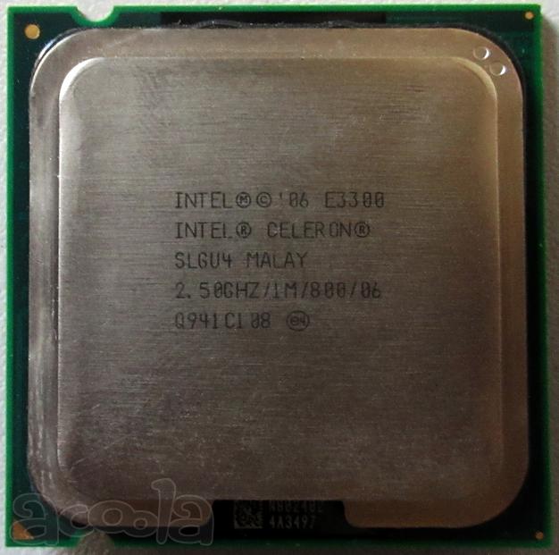 Процессор Intel Celeron E3300