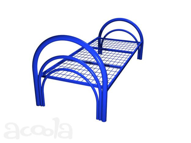 Износостойкие кровати металлические одноярусные